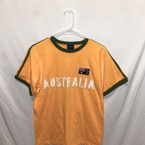 vintage yellow “australia” tshirt (fits like a large)